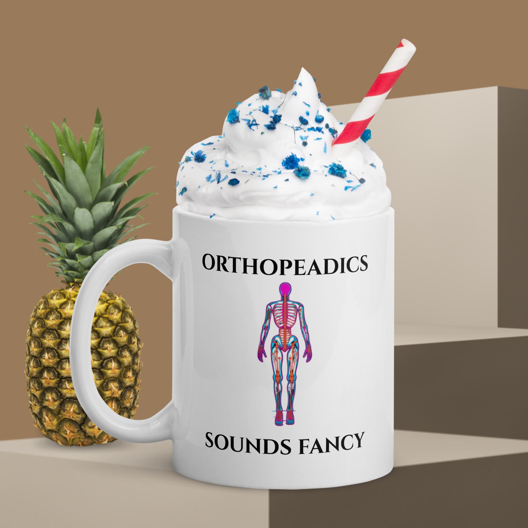 Fancy Orthopeadic Mug: The Perfect Blend of Humor and Tech